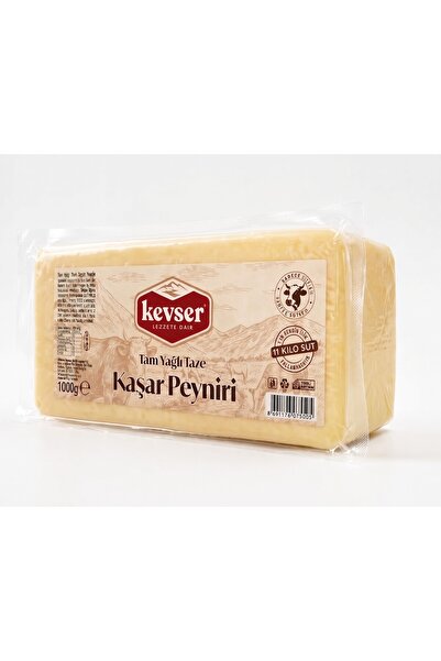 1000 Gr Tam Yağlı Kaşar