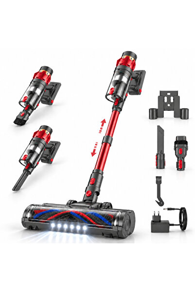 LATKON Aspirator Vertical fara fir 3 in 1 Latkon® VC600Pro, 600W, 45000Pa, Au...