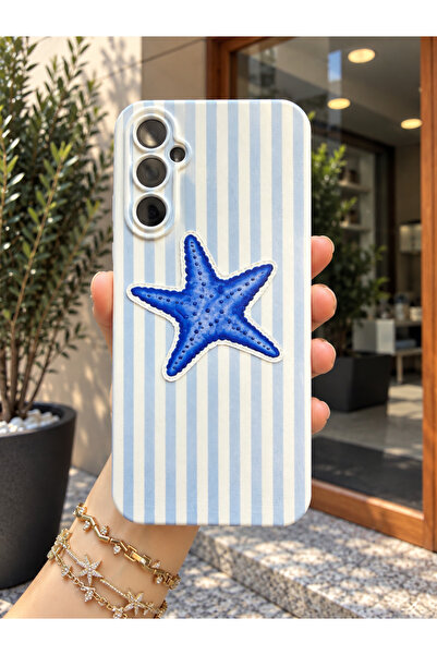 OVADA Samsung Galaxy A35/55 Uyumlu Deniz Yıldızı Desenli Telefon Kılıfı