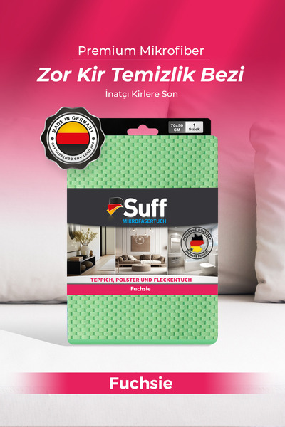 Suff Fuchsie Küpeli Zor Dirt Cloth 70X50 |   Multi-Purpose Large Size Durable...