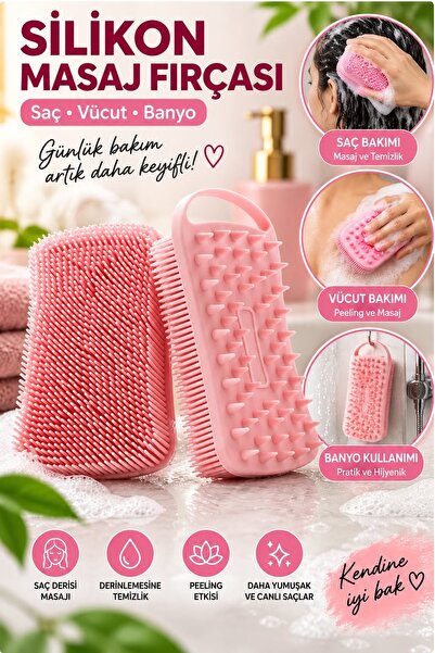 İndirimKap Çift Taraflı Banyo Vücut Duş Süngeri Sihirli Vücut Ölü Deri Sökücü...