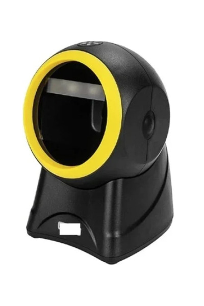 Mihai Scaner QR/coduri de bare de birou profesional Andowl Q SM6 negru/galben