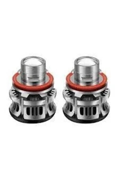 Ruan Set de 2 becuri auto V6 H11, 100W, 6000K, 5200 lumeni, 0700