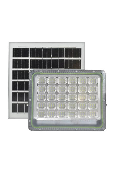 MİKİ Proiector solar LED impermeabil 300W cu panou si telecomanda GD 300X