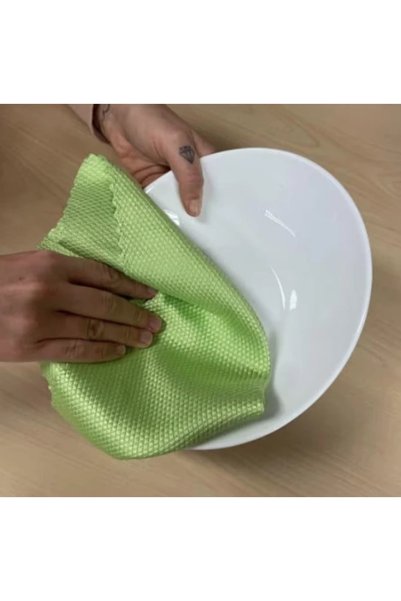 LILY Set 5 Lavete microfibra reutilizabile 40x30 cm super-absorbante