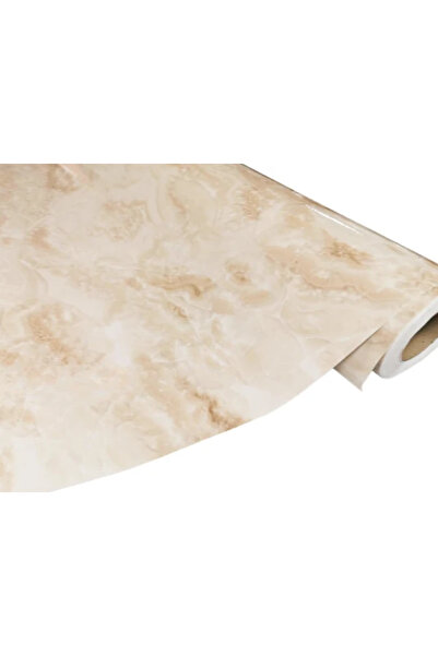 LILY Set 3 folii imitatie marmura autoadeziva bej 60 x 200 cm