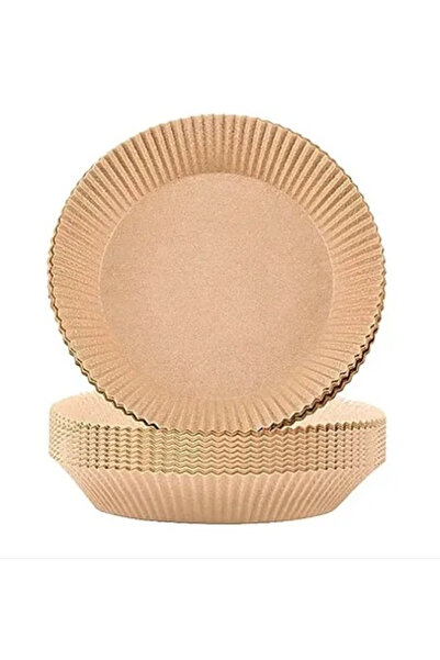 OEM Set 50 hartii de copt ROTUNDE pentru friteuza Unica folosinta 16x4.5 cm Maro