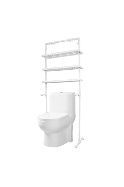 MOHAMED Etajeră de baie multifuncțională YLT-0418 104 x 43 x 162 cm 3 rafturi...