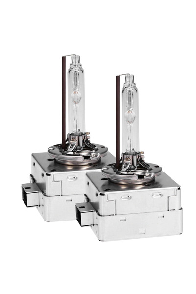 Ruan Set de 2 becuri auto Xenon D1R albe pentru faruri, suport metalic, 35W 6...