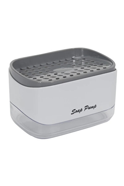 MANDU Suport burete vase cu rezervor sapun integrat 300 ml