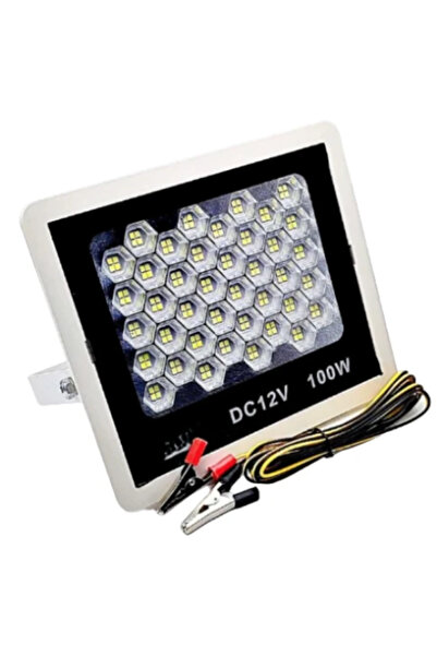 OEM Proiector auto camping putere 100W cu clesti CaiCai 12V