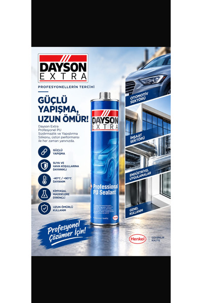DAYSON Extra Pratik Silikon Siyah