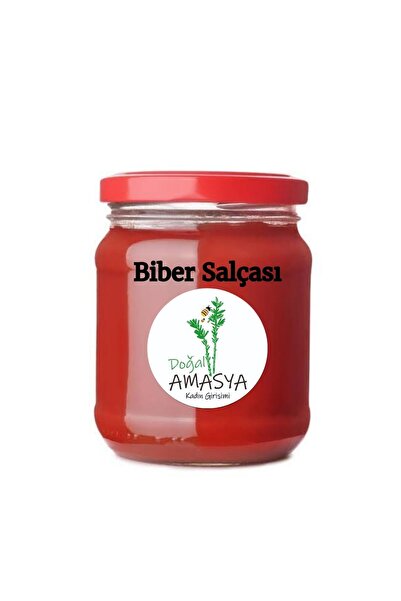 Acı biber salçası bürüt 1 kg cam kavanoz