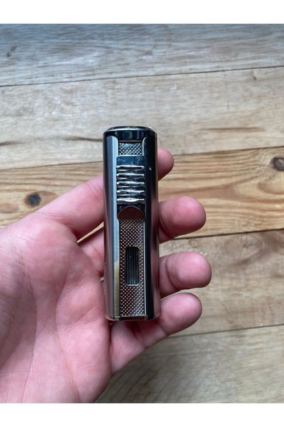Parmida 3 pürmüz Puro Çakmak Dahili Delicili Orjinal Kutusunda Tamamı Metal
