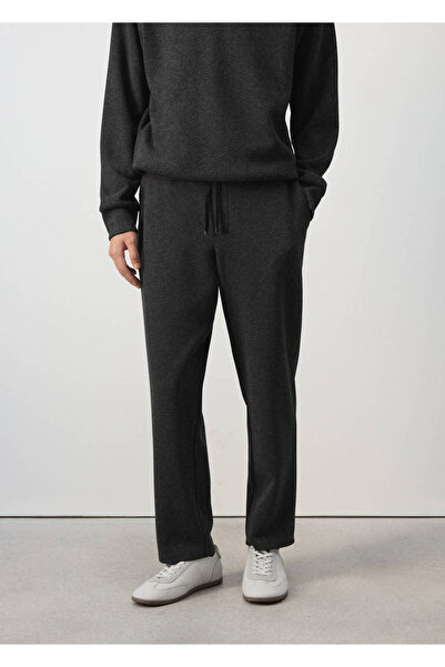 MANGO Man Elastic-waist drawstring joggers
