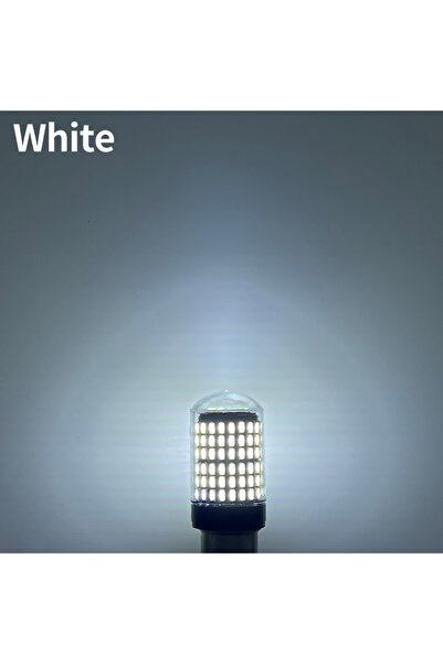 Choice1 2 قطعة 1156 ba15s P21W أبيض 2 قطعة LED للسيارة 1156 BA15S P21W BAU15S...