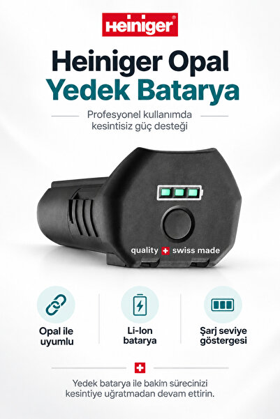Heiniger Opal Modeli Kedi Köpek Tıraş Makinesi İçin Yedek Batarya