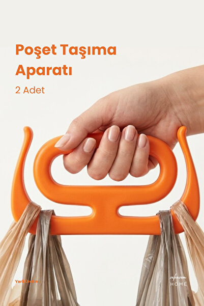 ZEHAZEM 2 Adet Market Pazar Poşet Taşıma Aparatı - Poşet Tutucu Taşıma Kiti -...