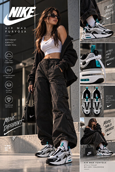 Nike Air Max Furyosa NRG Kadın Beyaz Spor Ayakkabı