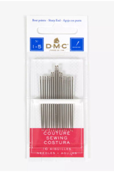 Dmc sewing needles, no. 1-5