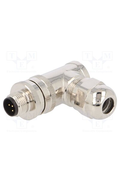 OEM Conector M12 TE Connectivity T4113412051-000, mufă, PIN 5, tată, 60V, în ...