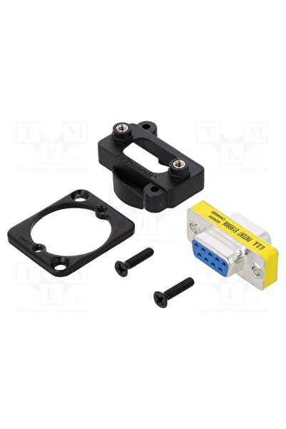 OEM Conexiune cuplor D-Sub SWITCHCRAFT EHDB9FFB, D-Sub 9pin mamă,din ambele p...