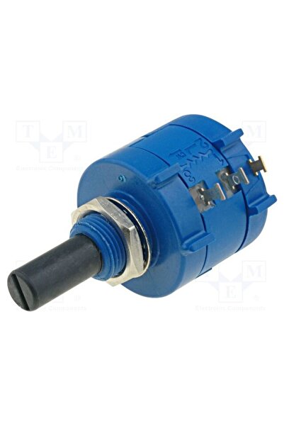 OEM Potențiometru axial BOURNS 3590S-1-502L, 5kΩ, bobinat, 2W, ±5%, 6,35mm, l...