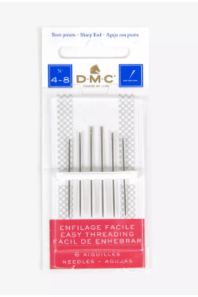Dmc Ace de cusut cu varf ascutit DMC, 4-8, Easy threading