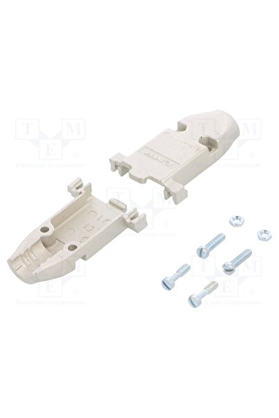 OEM Carcasă pentru conectori D-Sub TE Connectivity 5745171-5, argintie, drept...