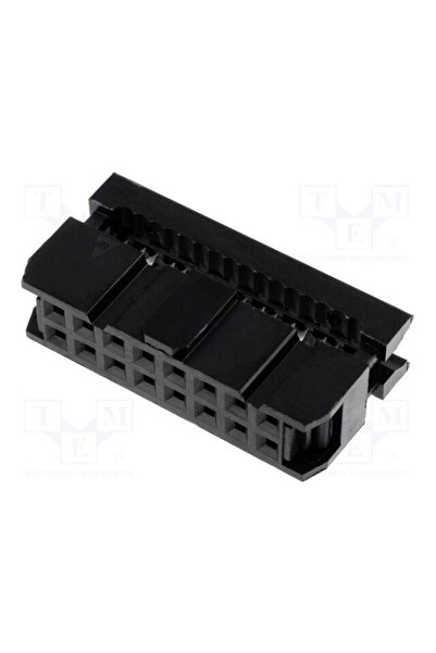 OEM Conector IDC ADAM TECH FCS-16-SG, mufă, mamă, PIN 16, drept, IDC, pt.cabl...