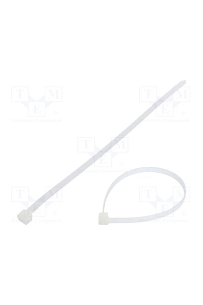 OEM Colier de strângere FIX&FASTEN FIX-S-7.6X300S/N, W 7,6mm, naturală, polia...
