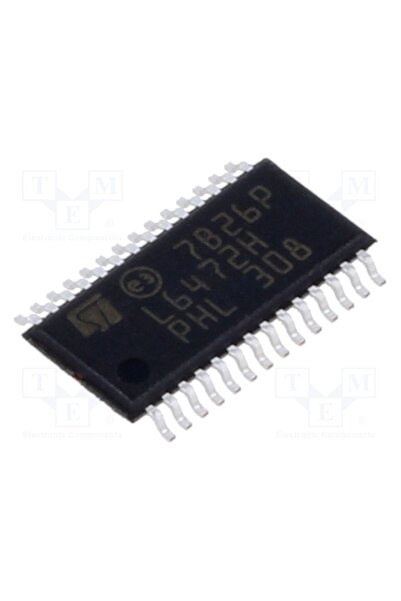 OEM Driver IC STMicroelectronics L6472H, driver de motor, HTSSOP28, 3A, 8÷45V