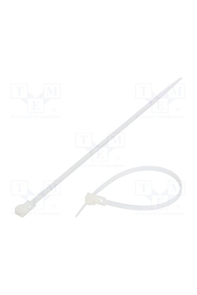 OEM Colier de strângere FIX&FASTEN FIX-TR-4.8X200/N, W 4,8mm, naturală, polia...