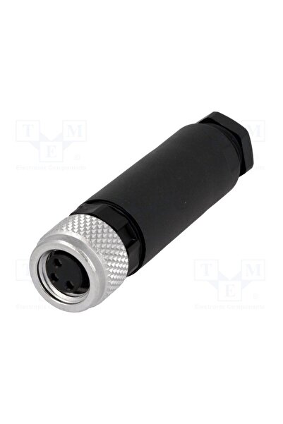 OEM Conector M8 LUMBERG AUTOMATION RKMCK3, mamă, PIN 3, drept, pe cablu, mufă