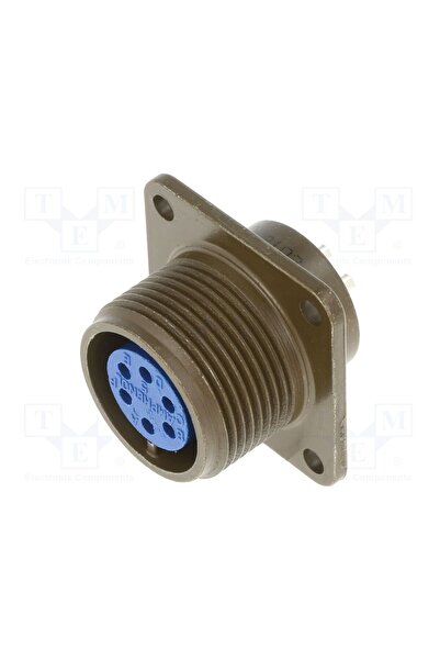 OEM Conector circular AMPHENOL 97-3102A-14S-6S, soclu, PIN 6, mamă, lipire, 9...
