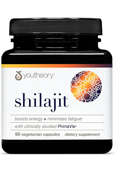 Youtheory Herbs Shilajit Advanced, 500 mg, 90 Vegetarian Capsules, 45-Day Sup...