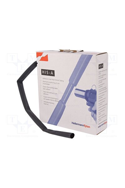 OEM Manşon termocontractabil HELLERMANNTYTON HISA-12/4-PEX-BK, cu adeziv, 3 1...