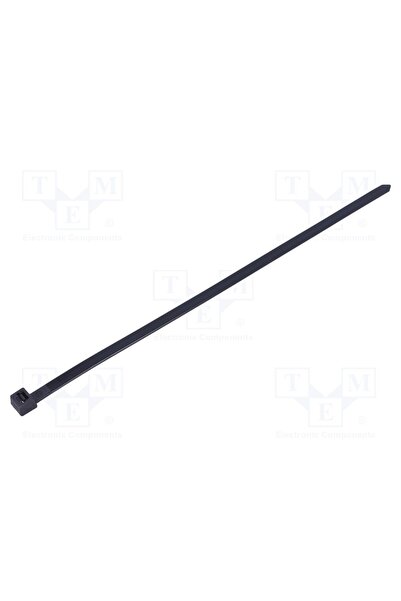 OEM Colier de strângere FIX&FASTEN FIX-S-7.6X300S/BK, W 7,6mm, neagră, poliam...