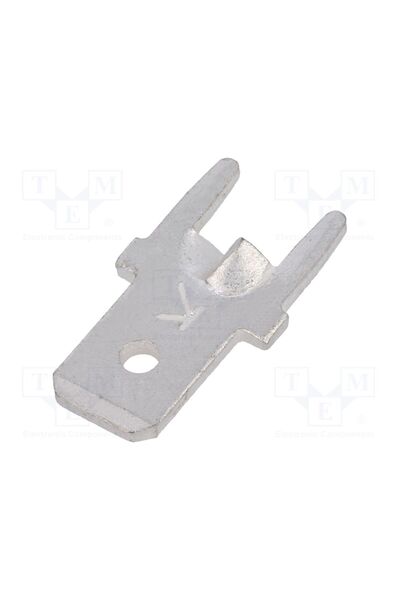 OEM Terminal plat KEYSTONE KEYS1212-ST, 4,8mm, 0,8mm, tată, THT, alamă, cosit...