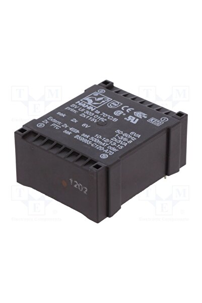 OEM Transformator capsulat HAHN BVUI3030162, 6VA, 115VACx2, 6V, 6V, 500mA, 50...