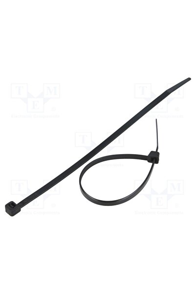 OEM Colier de strângere FIX&FASTEN FIX-S-4.8X180/BK, W 4,8mm, neagră, poliami...