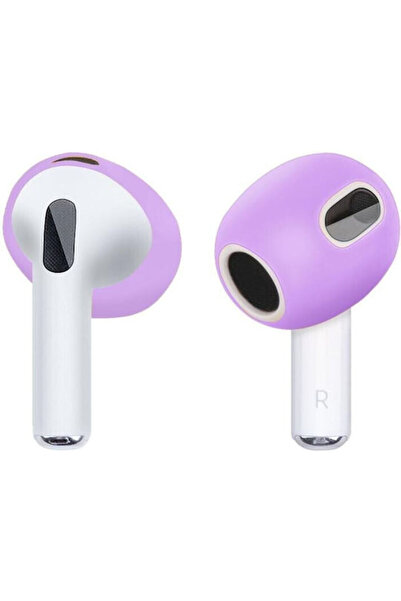 OEM Apple AirPods 3 Θήκες Σιλικόνης Ανοιχτό Μωβ