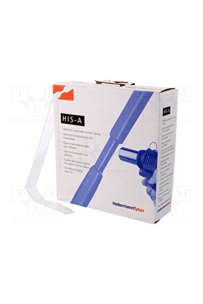 OEM Manşon termocontractabil HELLERMANNTYTON HISA-12/4-PEX-CL, cu adeziv, 3 1...