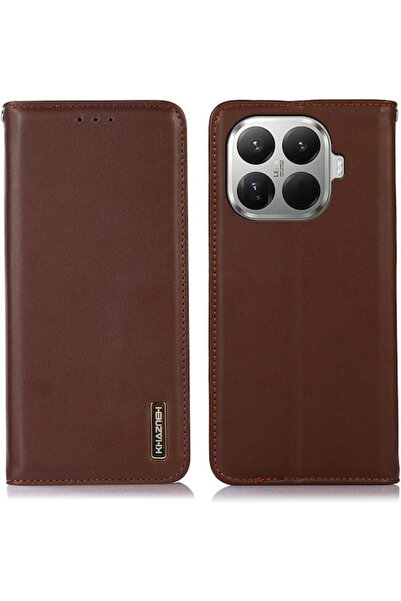 Other Khazneh Δερμάτινη Θήκη Βιβλίου Καφέ Xiaomi 17t 5g