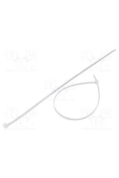 OEM Colier de strângere FIX&FASTEN FIX-S-4.8X370S/N, W 4,8mm, naturală, polia...