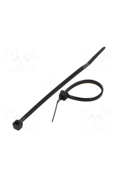 OEM Colier de strângere FIX&FASTEN FIX-S-2.5X80/BK, W 2,5mm, neagră, poliamid...
