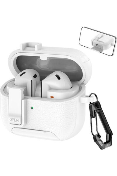 OEM Θήκη σιλικόνης σε λευκό χρώμα για Galaxy Buds3
