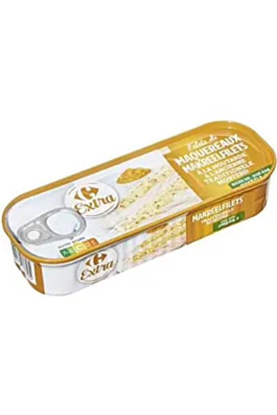 Carrefour Extra File de macrou cu muștar 176 g