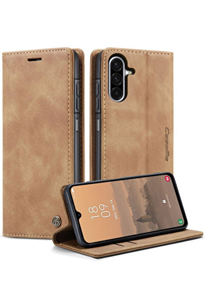 Caseme 013 Ρετρό Καφέ Βιβλίου (Galaxy A17)