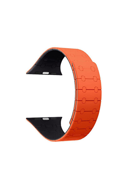 Other Kalebol Λουράκι Σιλικόνης Πορτοκαλί (Apple Watch Series 7/8/9/10/SE/Ult...